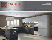 Tablet Screenshot of kitchensltd.co.uk